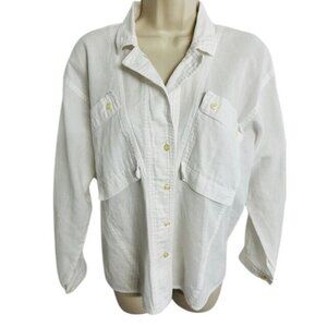LUTZ Teutloff  Designer Collection -Germany Cotton Button Collared Blouse US-10